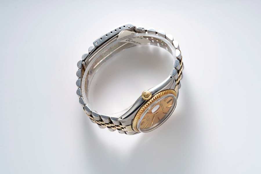 Datejust Ref. 1601 in Stainless Steel and 18k Yellow Gold