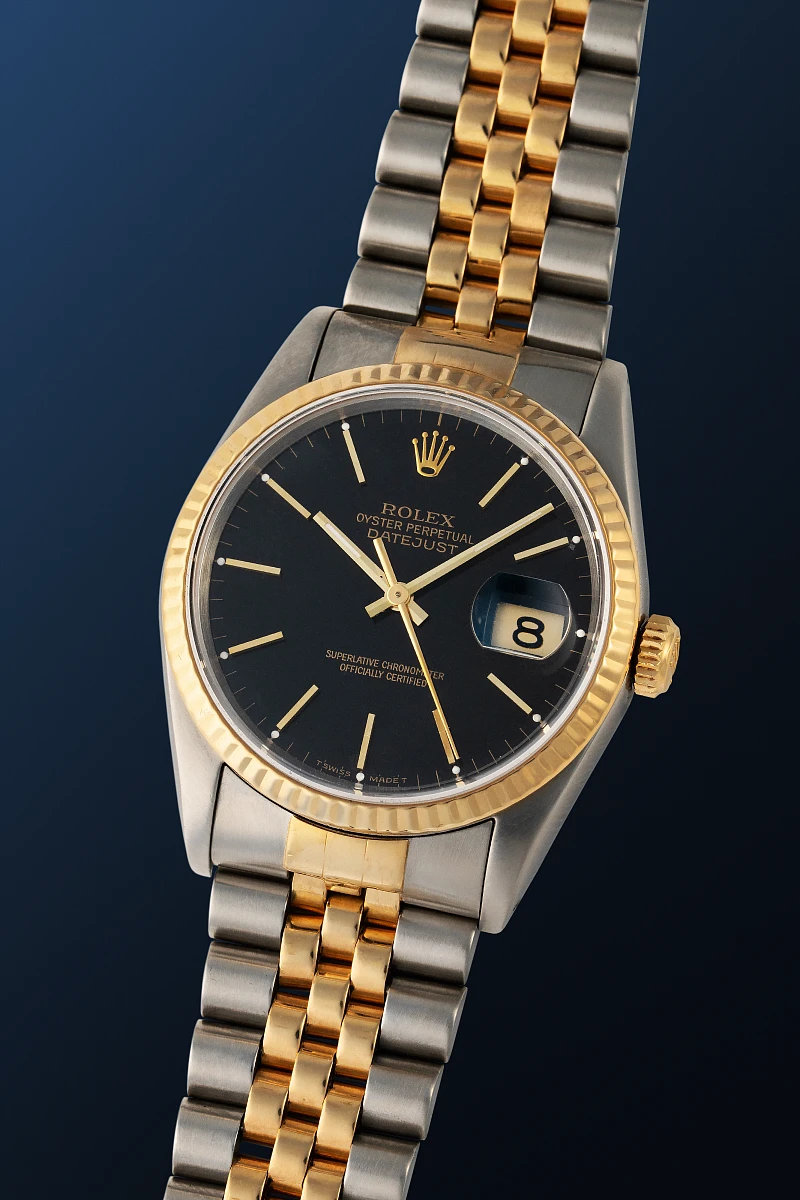 Datejust Ref. 16233 in Stainless Steel and 18k Yellow Gold