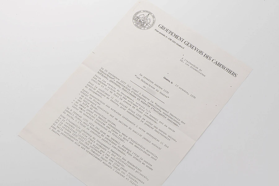 Historically Important Piece Unique Skeletonized Les Cabinotiers de Genève