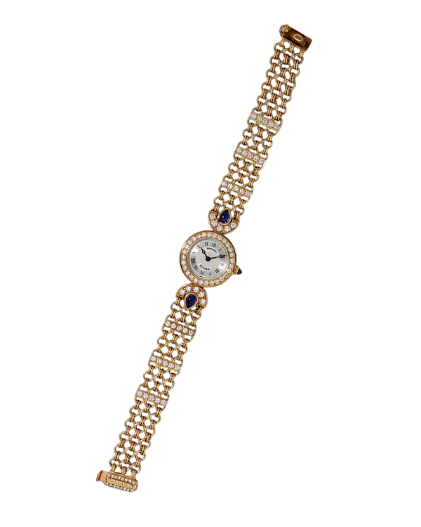Ladies Cocktail Watch Ref. 8331 in Yellow Gold with Diamonds