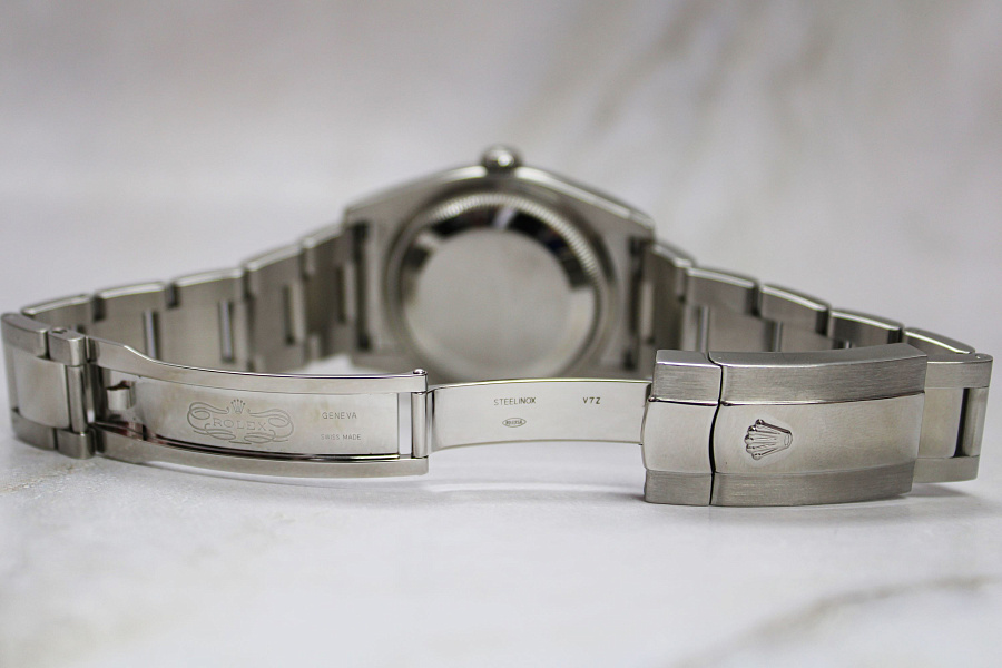 Datejust 36 ‘Rolesor Gris’ 116234 Pink Dial