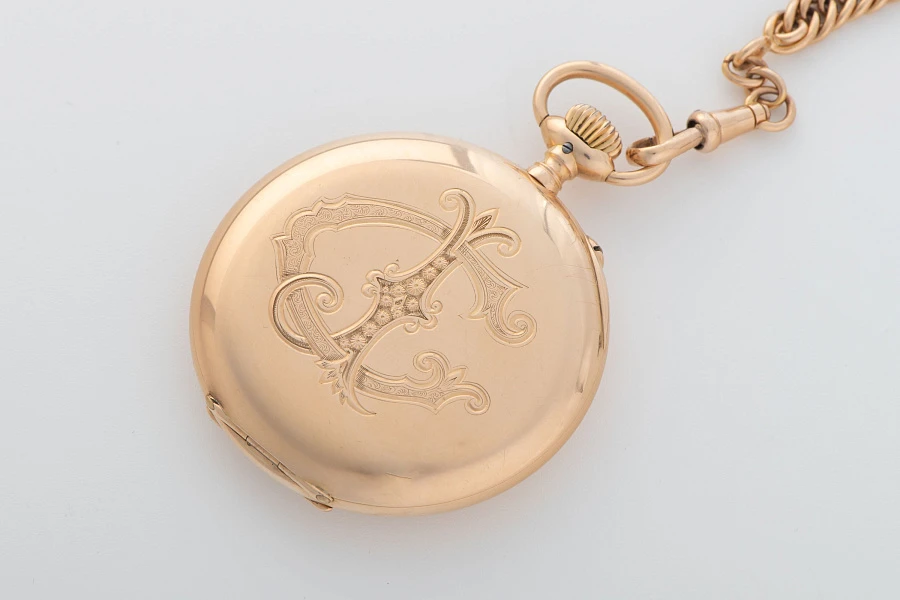 Pocket Watch in 18k Rose Gold