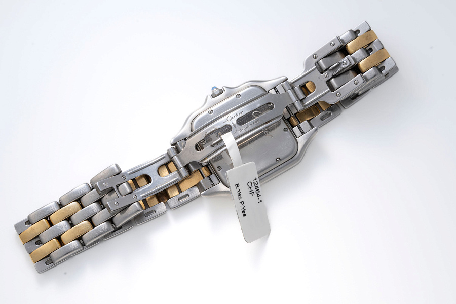 Panthère Quartz Ref. 8395 in Stainless Steel and 18k Yellow Gold