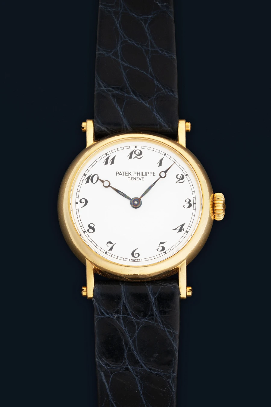 Enamel Dial Ladies Watch Ref. 4860 in 18k Yellow Gold