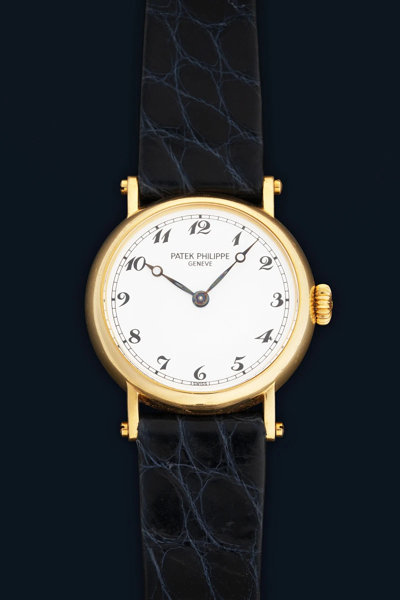 Enamel Dial Ladies Watch Ref. 4860 in 18k Yellow Gold