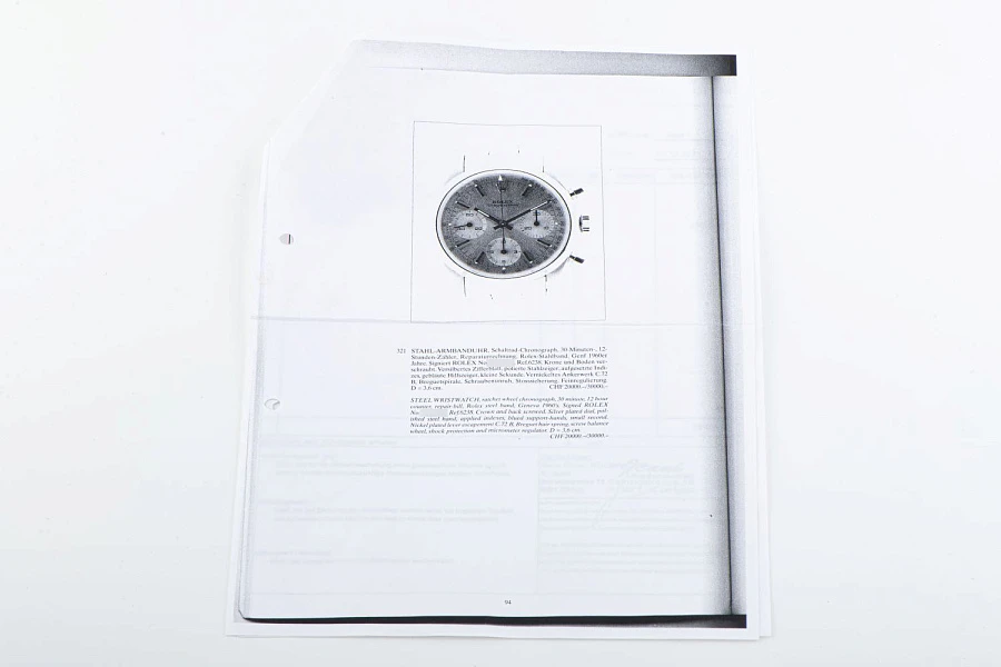 Early No 'Daytona' Cosmograph Ref. 6239 in Stainless Steel