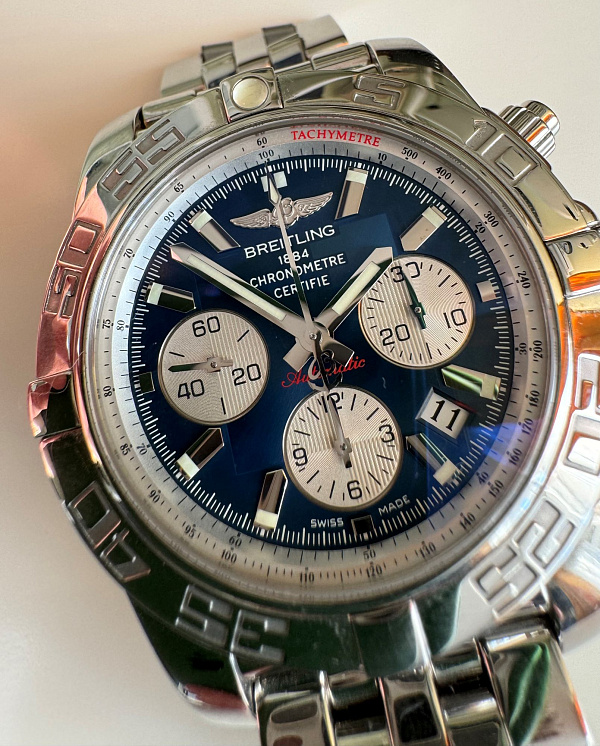 Chronomat B01 44mm Blue