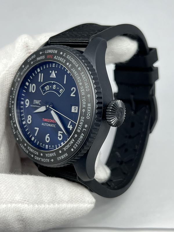 Pilot’s Watch Timezoner Top Gun Ceratanium