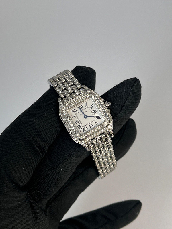 Panthère de Cartier Mini Model Custom Diamond-set Full Pave
