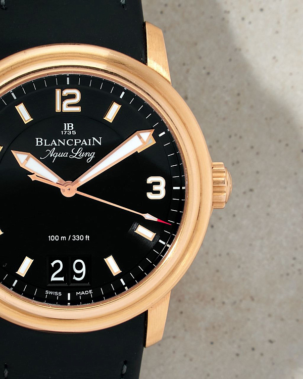 Léman Aqua Lung Big Date Rose Gold