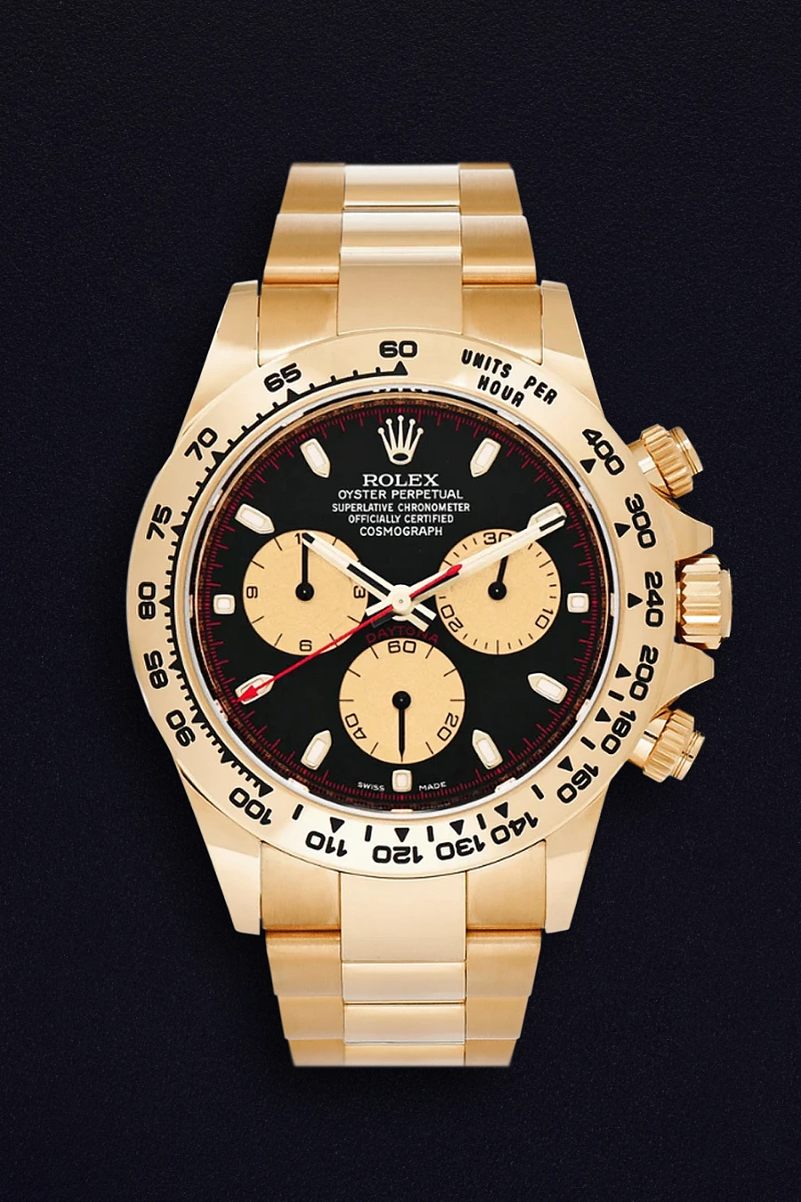 Daytona "Paul Newman" Yellow Gold 40mm