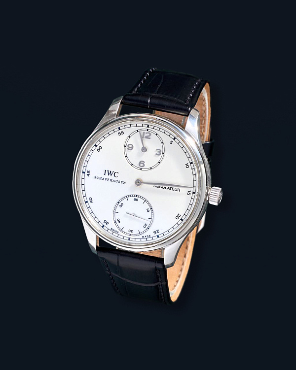 Limited Edition Portuguese Regulateur Ref. IW544403 in Platinum