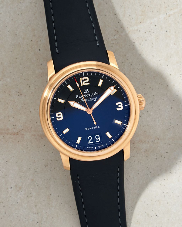 Léman Aqua Lung Big Date Rose Gold
