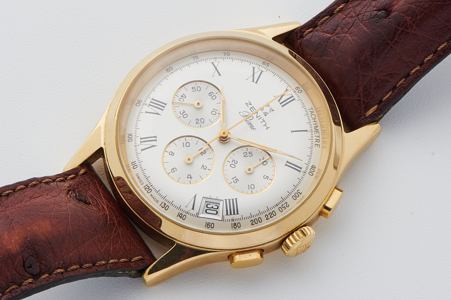 El Primero Chronograph Ref. 20-0010.420 Gold Plated