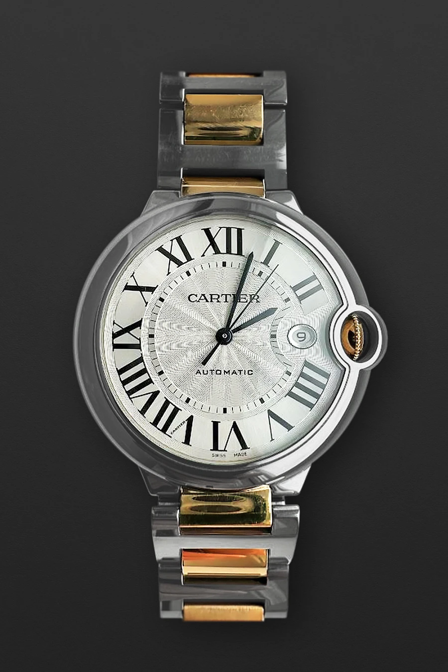 Ballon Bleu 42mm Steel & Gold