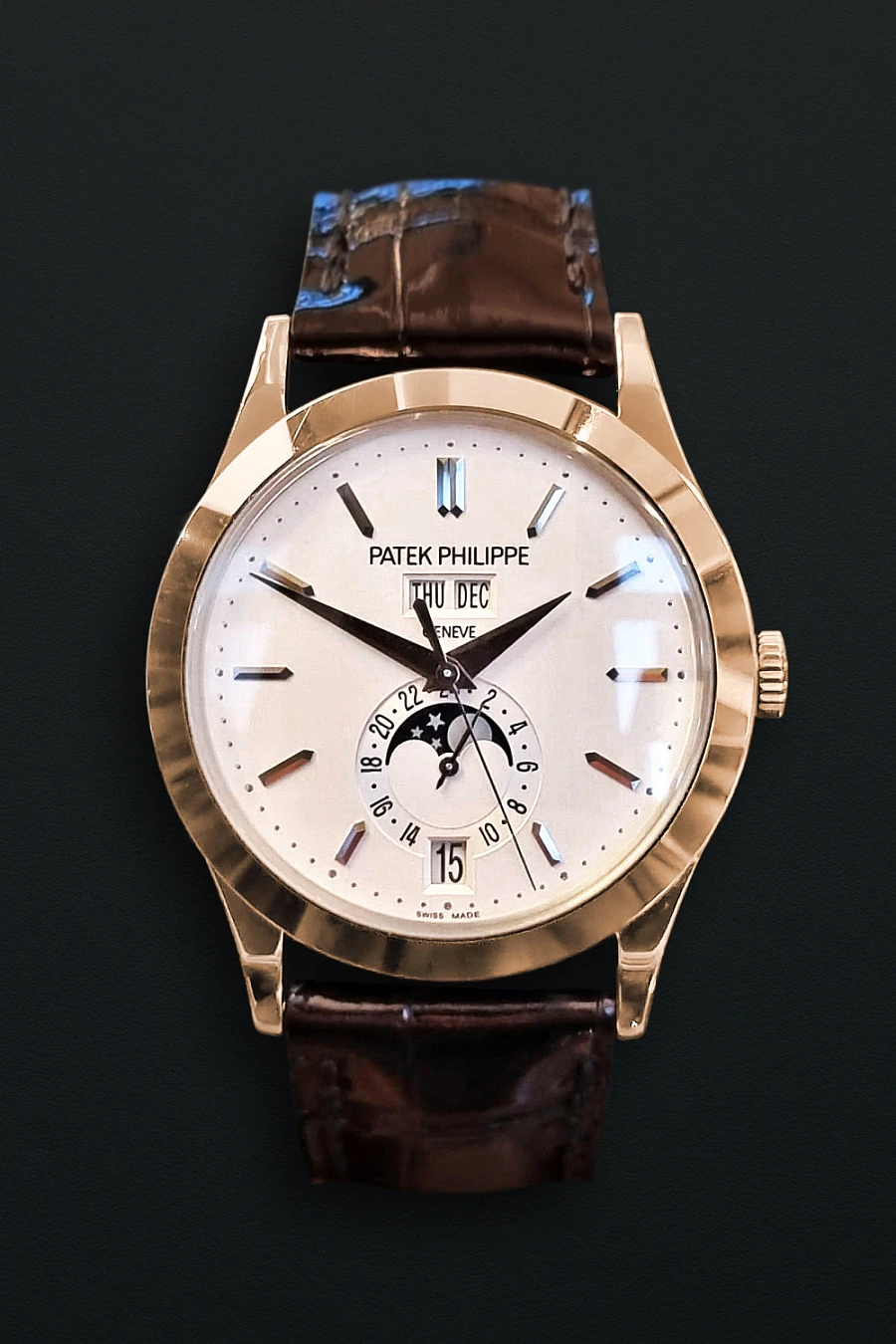 Annual Calendar 5396 White Gold