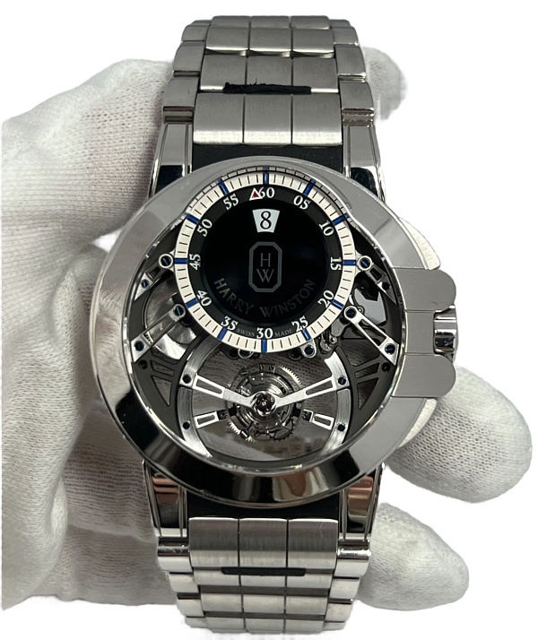 Ocean Tourbillon Jumping Hour White Gold