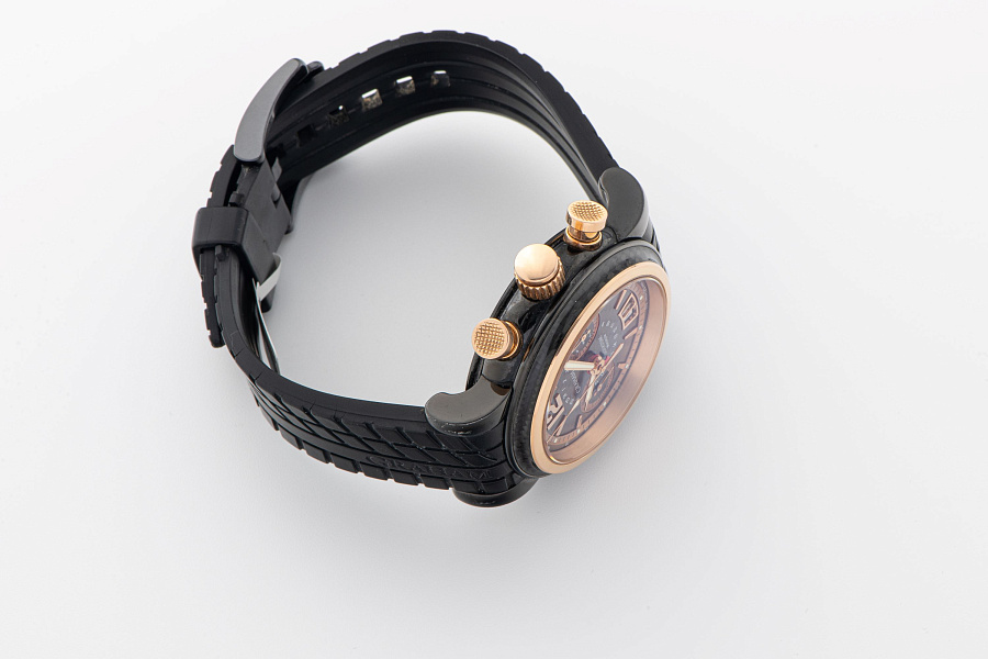 Grand Silverstone Woodcote Steel & 18K Gold