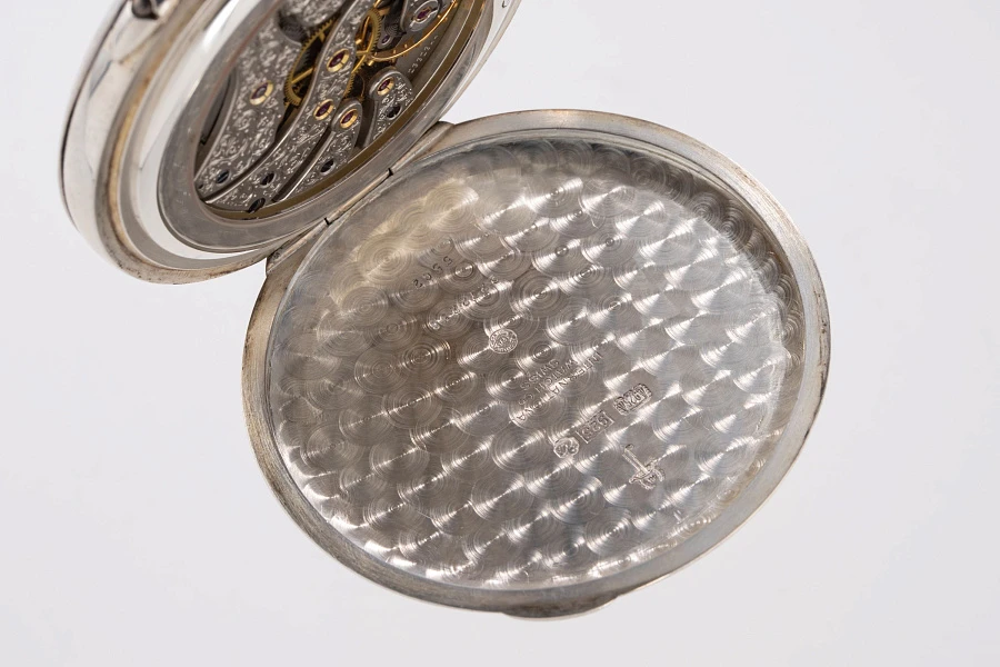 Annual Calendar Pocket Watch Ref. 5502 in 925 Sterling Silver