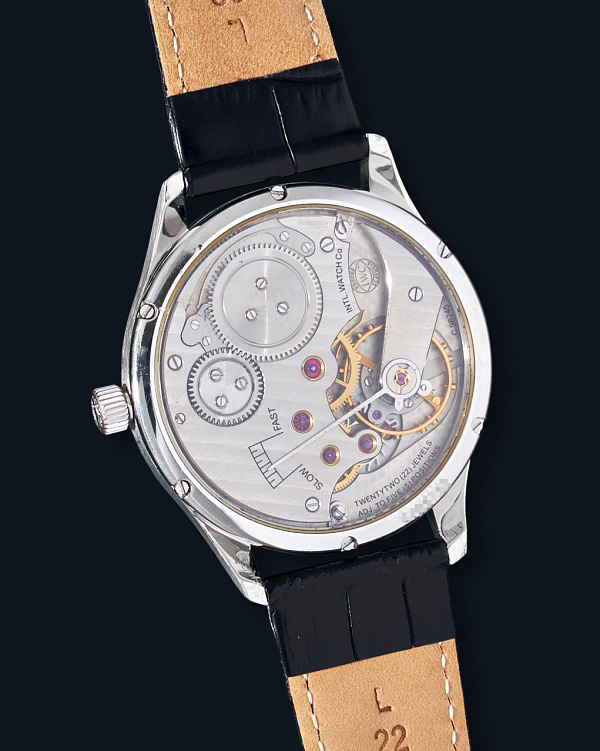 Limited Edition Portuguese Regulateur Ref. IW544403 in Platinum