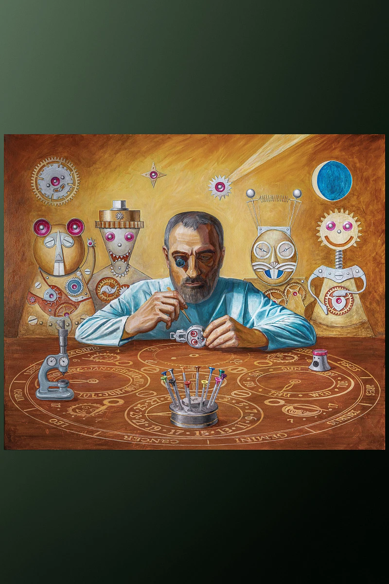 Artwork “A Mad Horological Party”