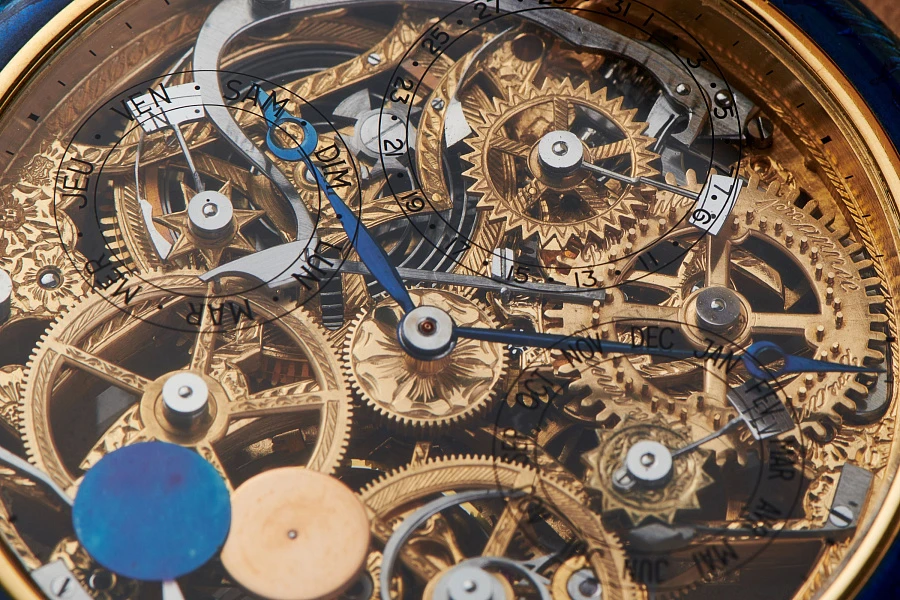 Historically Important Piece Unique Creations Les Cabinotiers de Genève Calendar