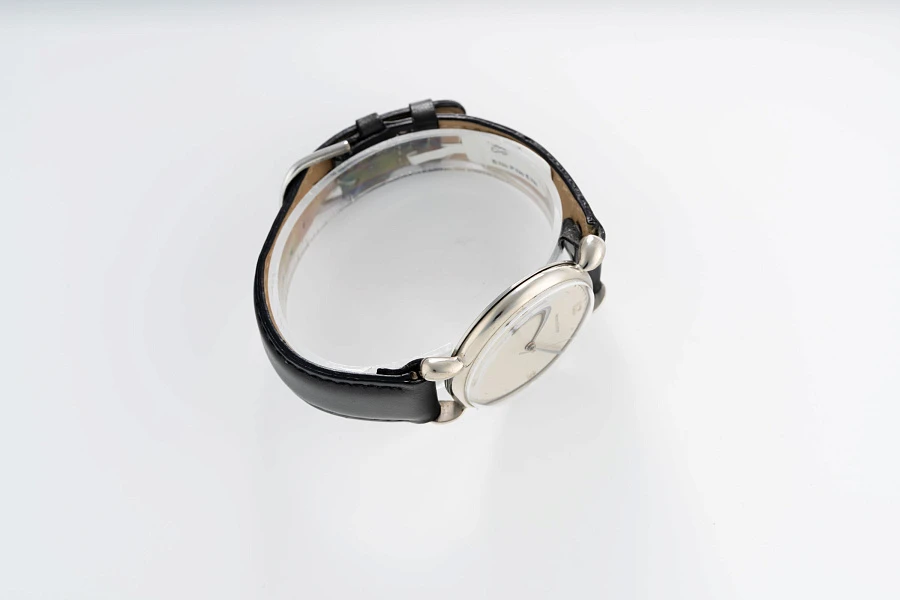 Jumbo Dress Watch with Teardrop Lugs in Stainless Steel