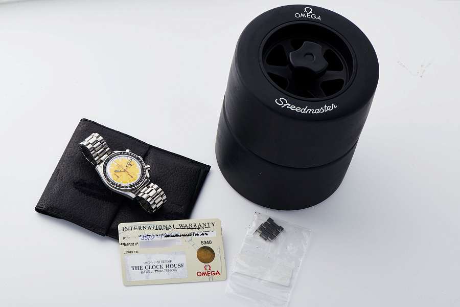 Speedmaster Reduced Ref. 3510.12.00 'Michael Schumacher' Yellow Dial