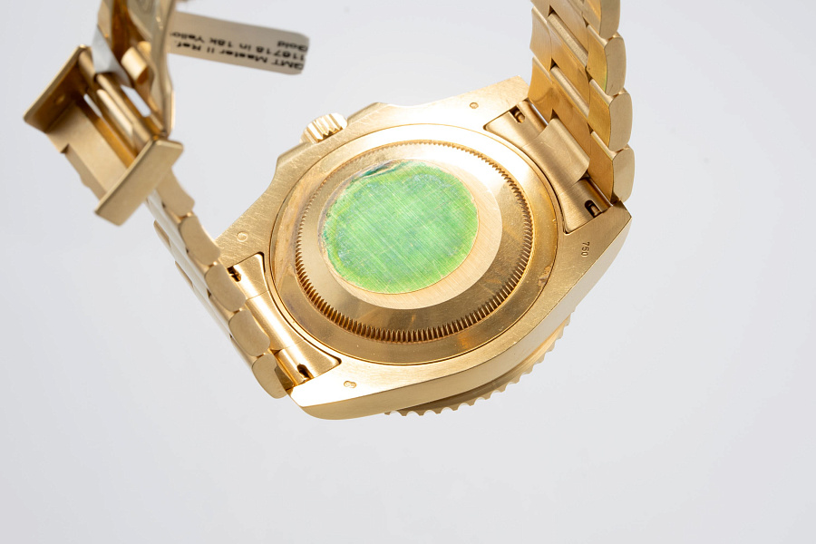 GMT Master II Ref. 116718 in 18k Yellow Gold
