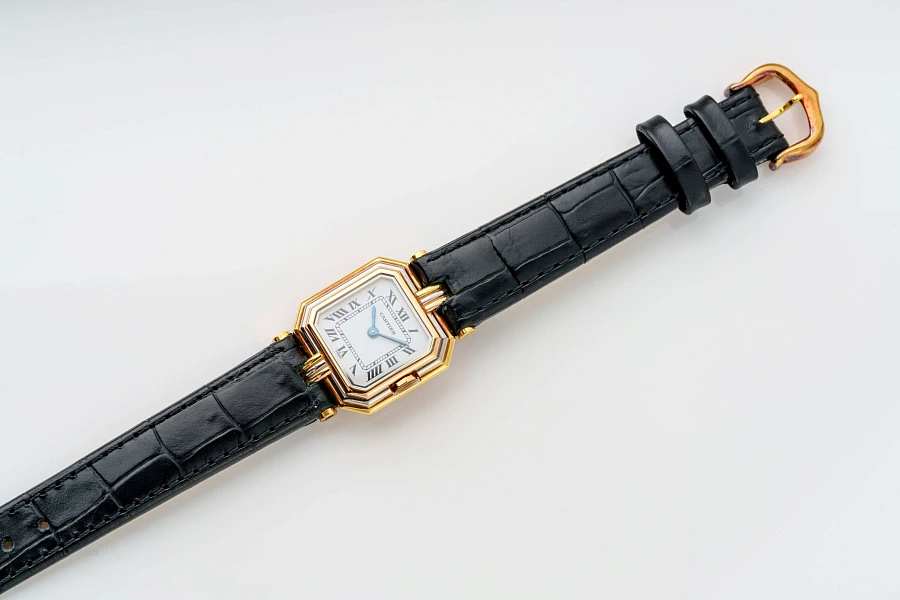 Ceinture Trinity Ref. 66002 in 18k White, Yellow, and Rose Gold