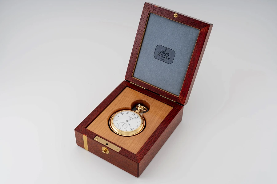 Obersvatory Chronometer Tourbillon Pocket Watch Ref. 966J in 18k Yellow Gold