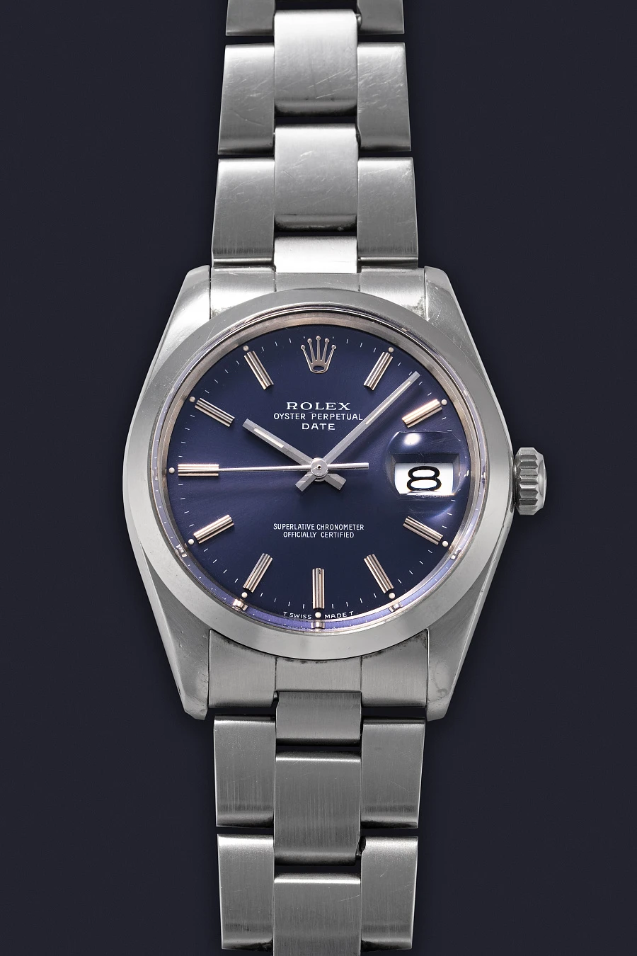Oyster Perpetual Date Ref. 1500 in Stainless Steel