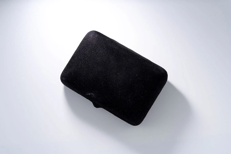 Ellipse Cuff Links and Keychain in 18k Yellow Gold