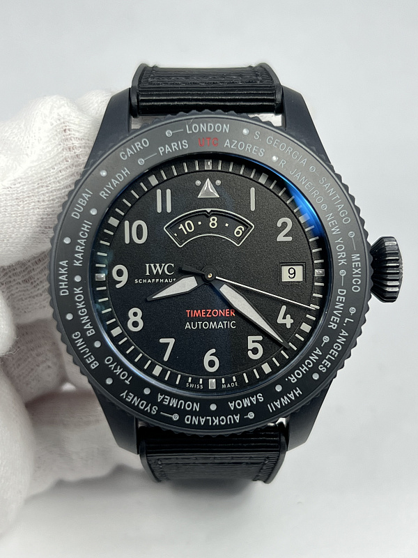 Pilot’s Watch Timezoner Top Gun Ceratanium