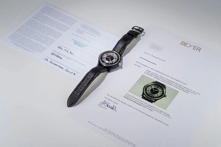 Amvox Chronograph Aston Martin Edition Ref. 192.T4.70 in Black Coated Titanium