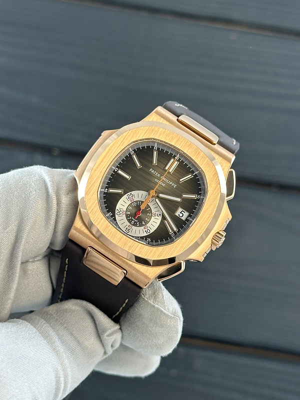 Nautilus Chronograph 5980 Rose Gold