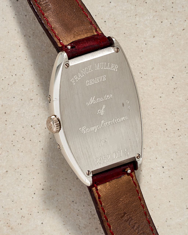 Cintree Curvex Double Heure Sautante Phase de Lune Platinum Manual Wind