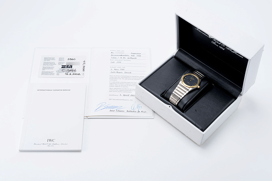 Ingenieur Quartz Ref. IW3360 in Stainless Steel and 18k Yellow Gold