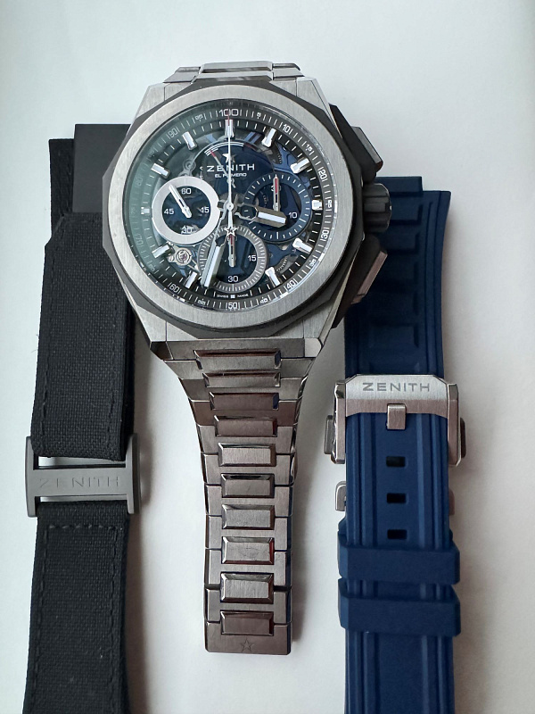 Defy Extreme Titanium 1/100th of a second chronograph