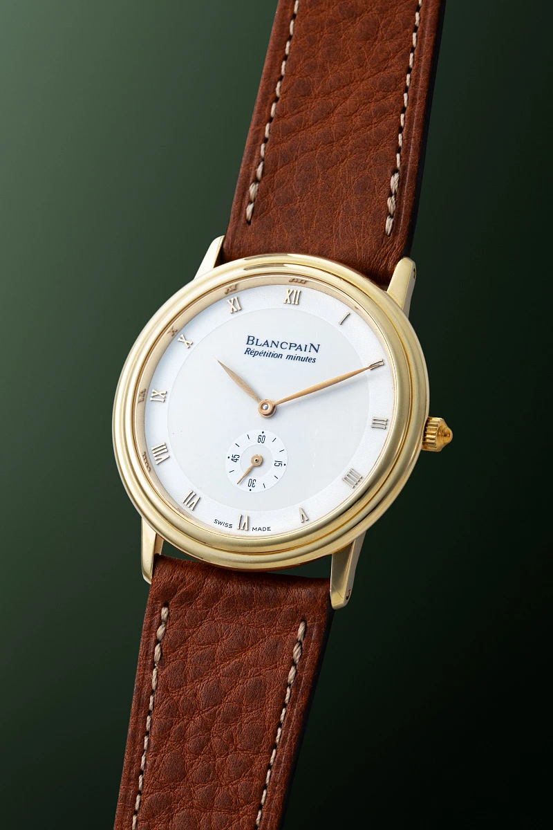 Villeret Minute Repeater Ref. 0033-1418-58 in 18k Yellow Gold