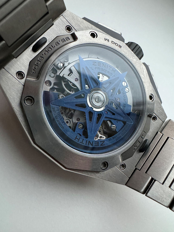 Defy Extreme Titanium 1/100th of a second chronograph