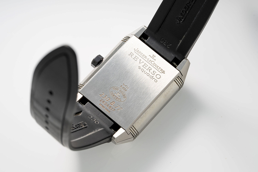 Reverso Squadra Ref. 230.8.77 in Stainless Steel