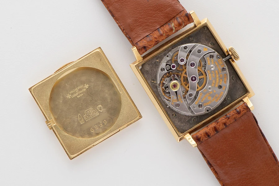 Square Dress Watch Ref. 6559 in 18k Yellow Gold