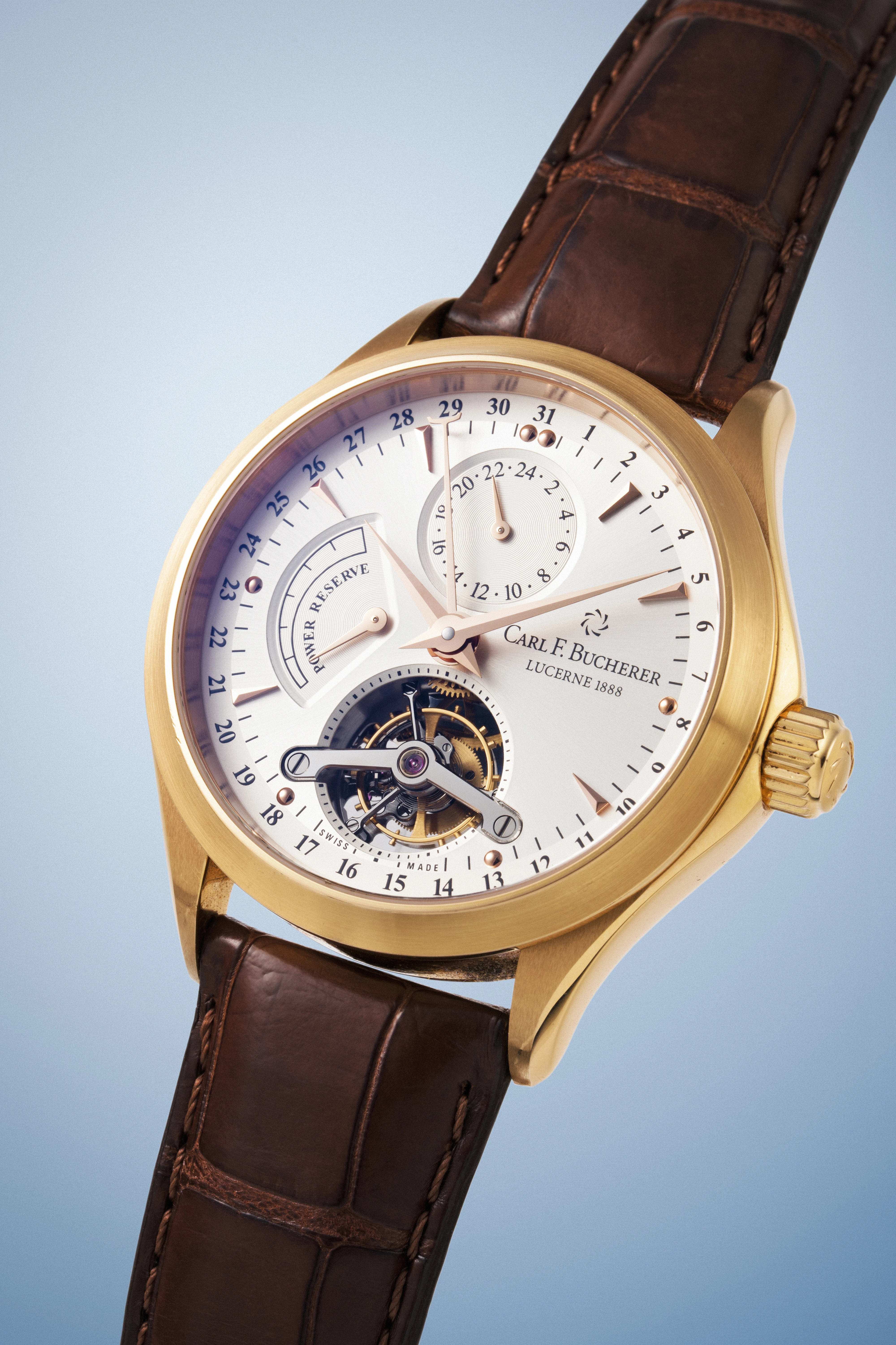 Manero Tourbillon Ref. 10918.03A in 18k Rose Gold