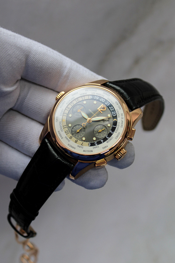 Worldtimer Chronograph ww.tc Rose Gold