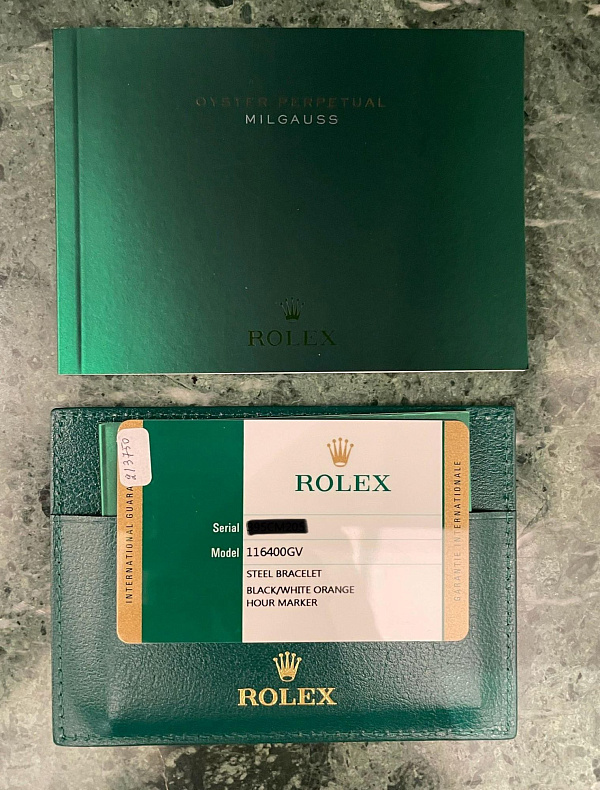 Milgauss ‘Green’ 116400GV