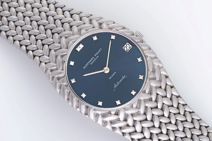 Cobra Ref. 5403BC "Meister" Double Signed in 18k White Gold