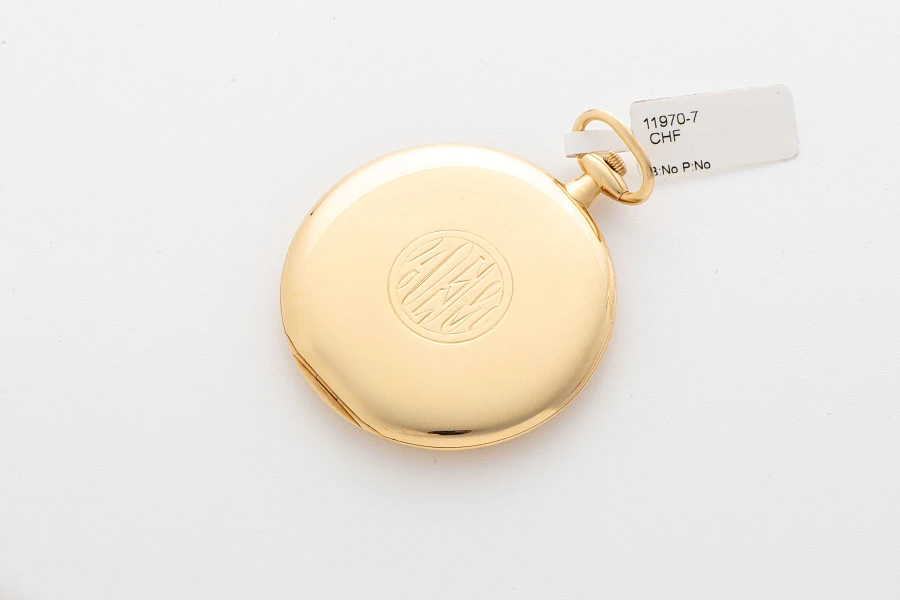 Ultra Thin Pocket Watch in 18k Yellow Gold