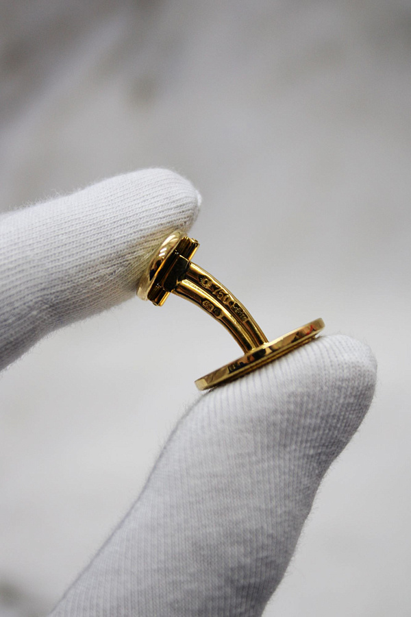 Calatrava Cufflinks Yellow Gold