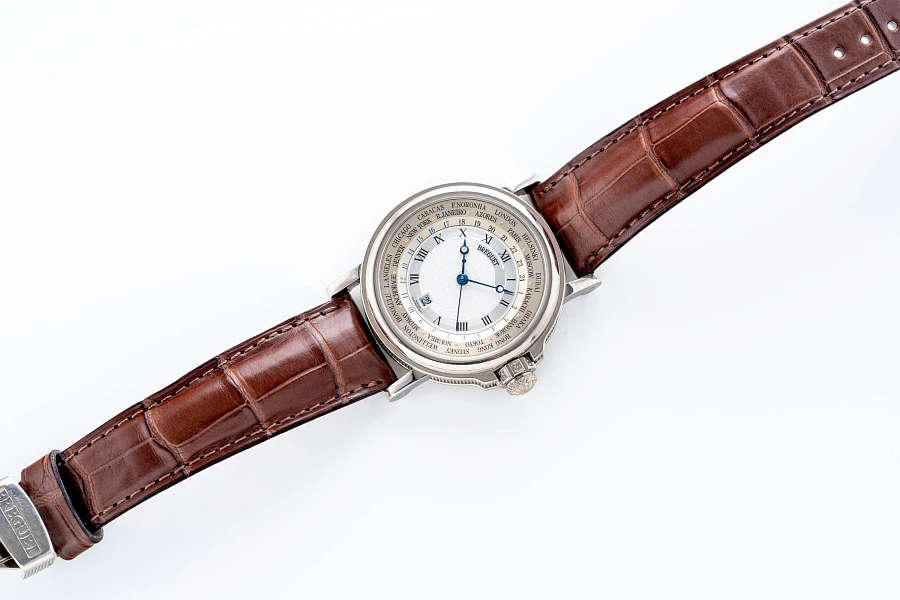 Marine Hora Mundi Automatique Ref. 3700 in 18k White Gold